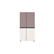 (LG)LG전자 오브제컬렉션 디오스 냉장고 S834MKE10 클레이핑크 베이지 832L 